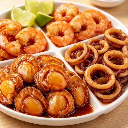 [Wild-caught] High-protein, spicy, ready-to-eat scallop meat