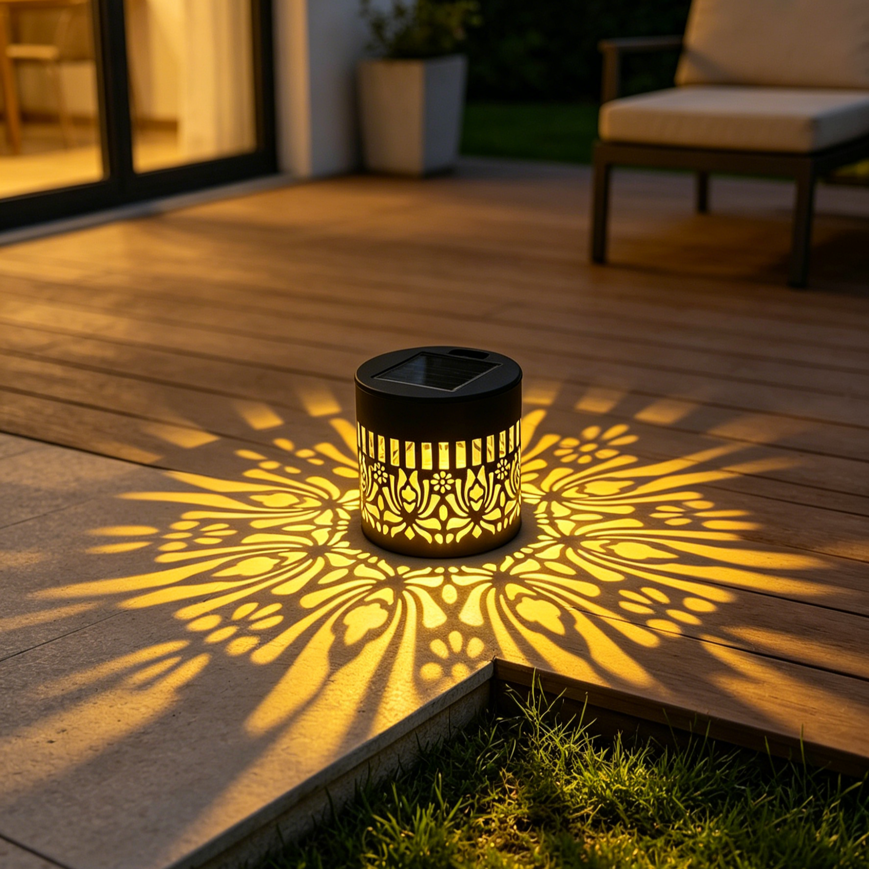 Mandala Solar Lawn Lights | Ultra-Durable Weatherproof Garden Decor | High-Efficiency Solar Path Lights | Lifetime Quality