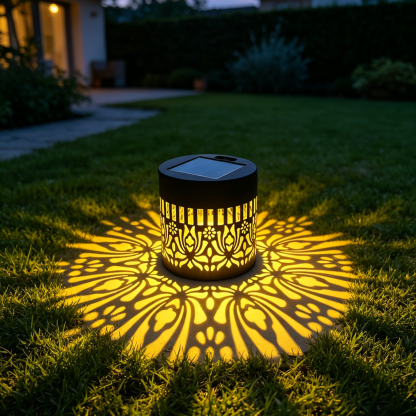 Mandala Solar Lawn Lights | Ultra-Durable Weatherproof Garden Decor | High-Efficiency Solar Path Lights | Lifetime Quality