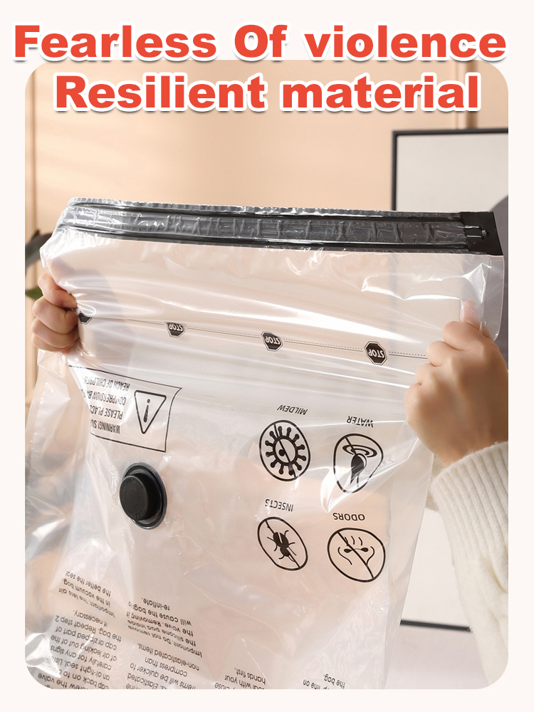 Electric Vacuum Storage Bags | Space Saving Compression Bags | Vacuum Sealer for Clothes | Comforter Storage Bags | Travel Luggage Organizers | Heavy Duty Vacuum Bags
