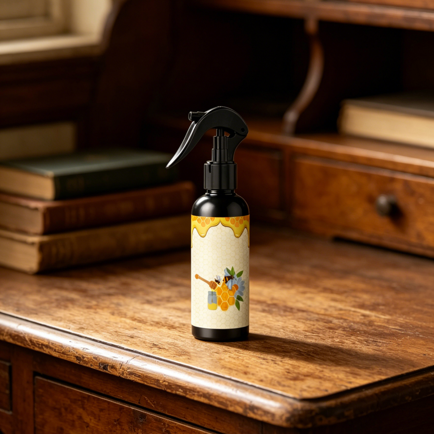 Natural Beeswax Furniture Polish Spray | Restore, Shine & Protect Wood | Water-Resistant & Non-Toxic