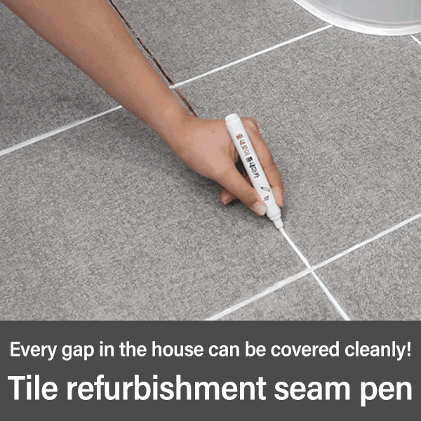 Tile Grout Repair Pen | Waterproof & Mold-Resistant Grout Marker | Instant Tile Renovation Tool