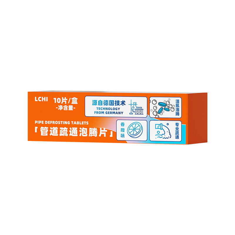 Active Oxygen Drain Cleaning Tablets – Fast Pipe Clog & Odor Remover