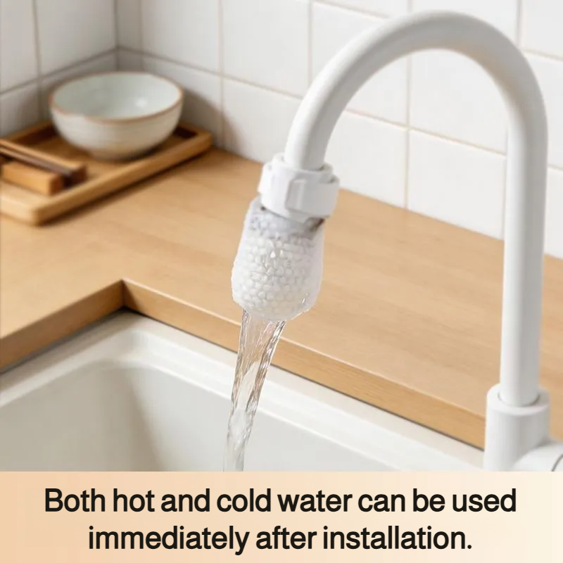 Faucet Water Filter | Sediment Filter Bag | Tap Water Purifier | Kitchen Splash Guard | Rust and Scale Remover | Micron Cotton Filter | Home Water Filtration