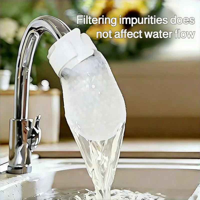 Faucet Water Filter | Sediment Filter Bag | Tap Water Purifier | Kitchen Splash Guard | Rust and Scale Remover | Micron Cotton Filter | Home Water Filtration