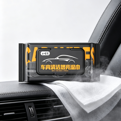 Tisu Basah Pembersih Dalaman Kereta | 2 in 1 Lap & Kilat Dashboard | Auto Care