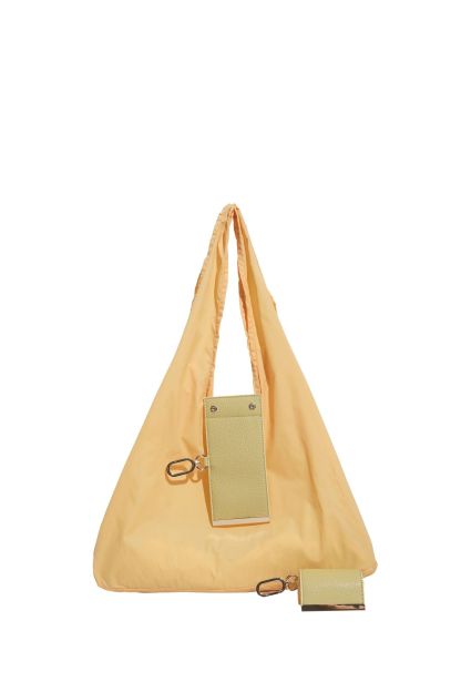 Keychain Tote Bag | Foldable Shopping Bag | Compact Pocket Tote | Water-Repellent Travel Pouch | Expandable Grocery Bag | Heavy-Duty Shoulder Bag | Mini Keychain Pouch