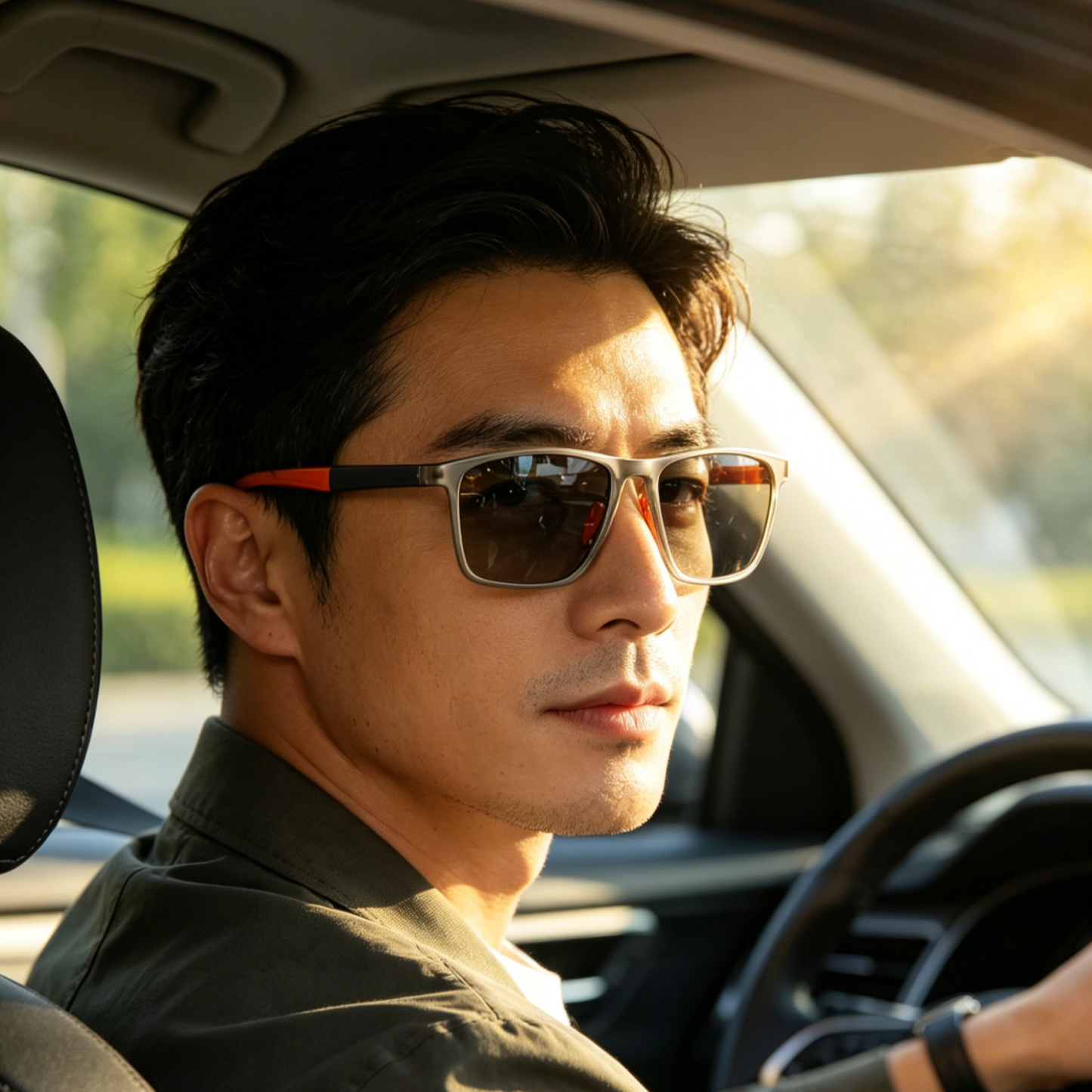 Sports-style 2-in-1 UV-protective photochromic reading glasses | Photochromic Sports Reading Glasses | UV400 Progressive Multifocal Readers