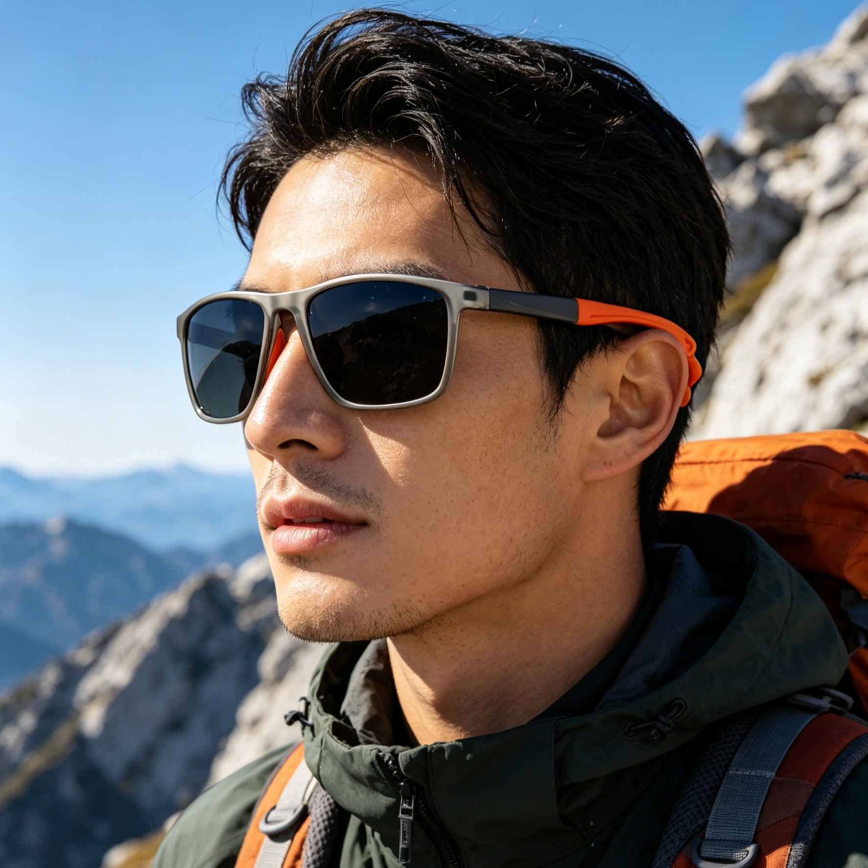 Sports-style 2-in-1 UV-protective photochromic reading glasses | Photochromic Sports Reading Glasses | UV400 Progressive Multifocal Readers