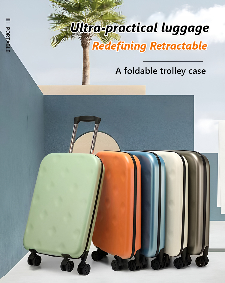 Foldable Portable Universal Trolley Case