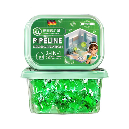 Drain Unclogger & Deodorizer Pods | Dissolves Grease & Hair Fast