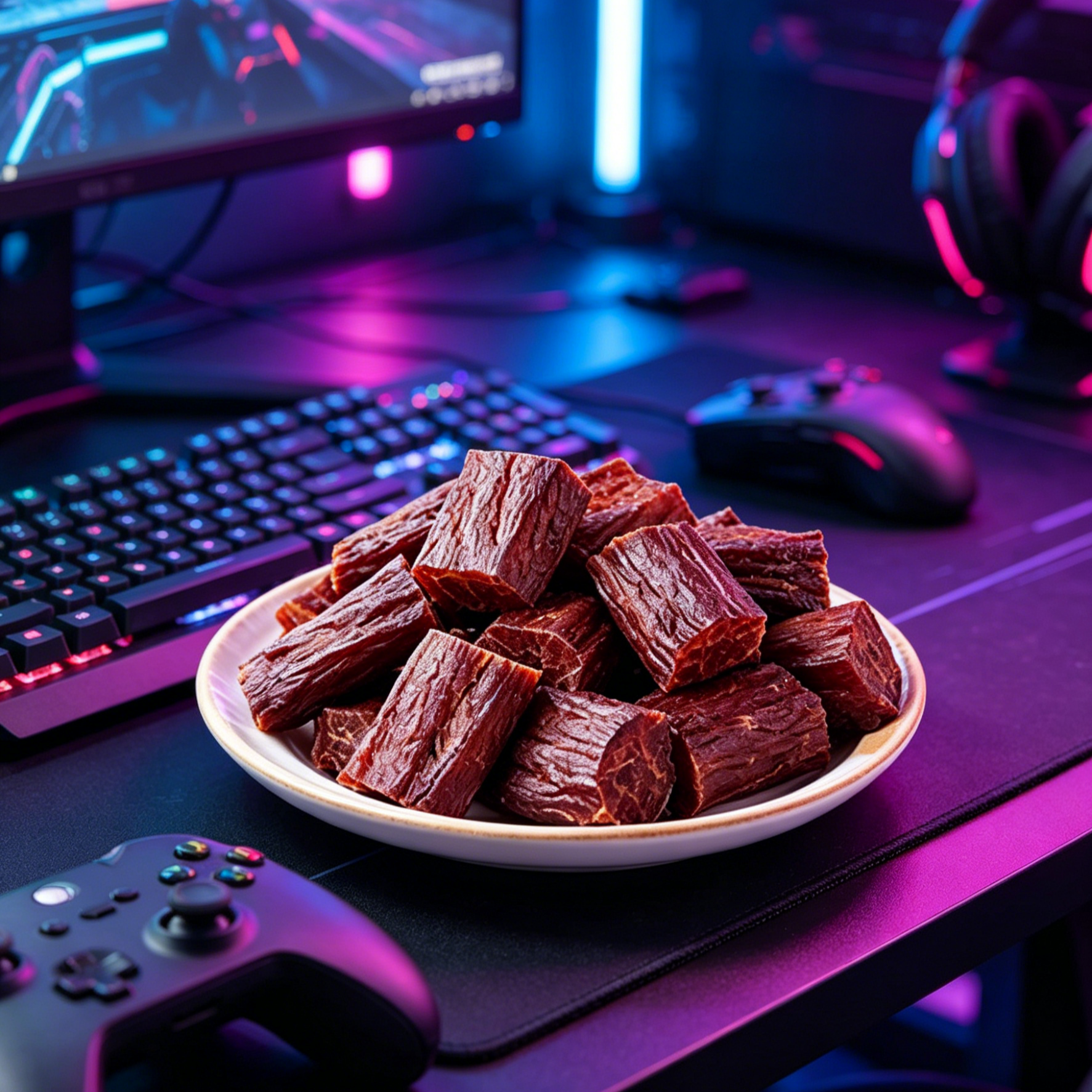Zero-Additive Pure Beef Jerky | High Protein Clean Snack | No Junk Fuel