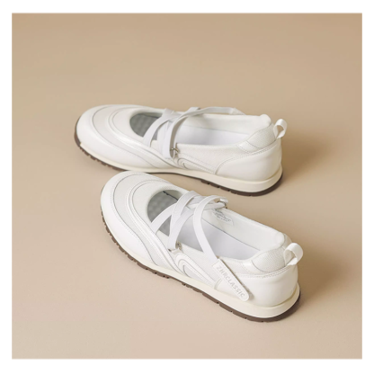 รองเท้าลำลองกีฬาปากตื้นมีเวลโคร