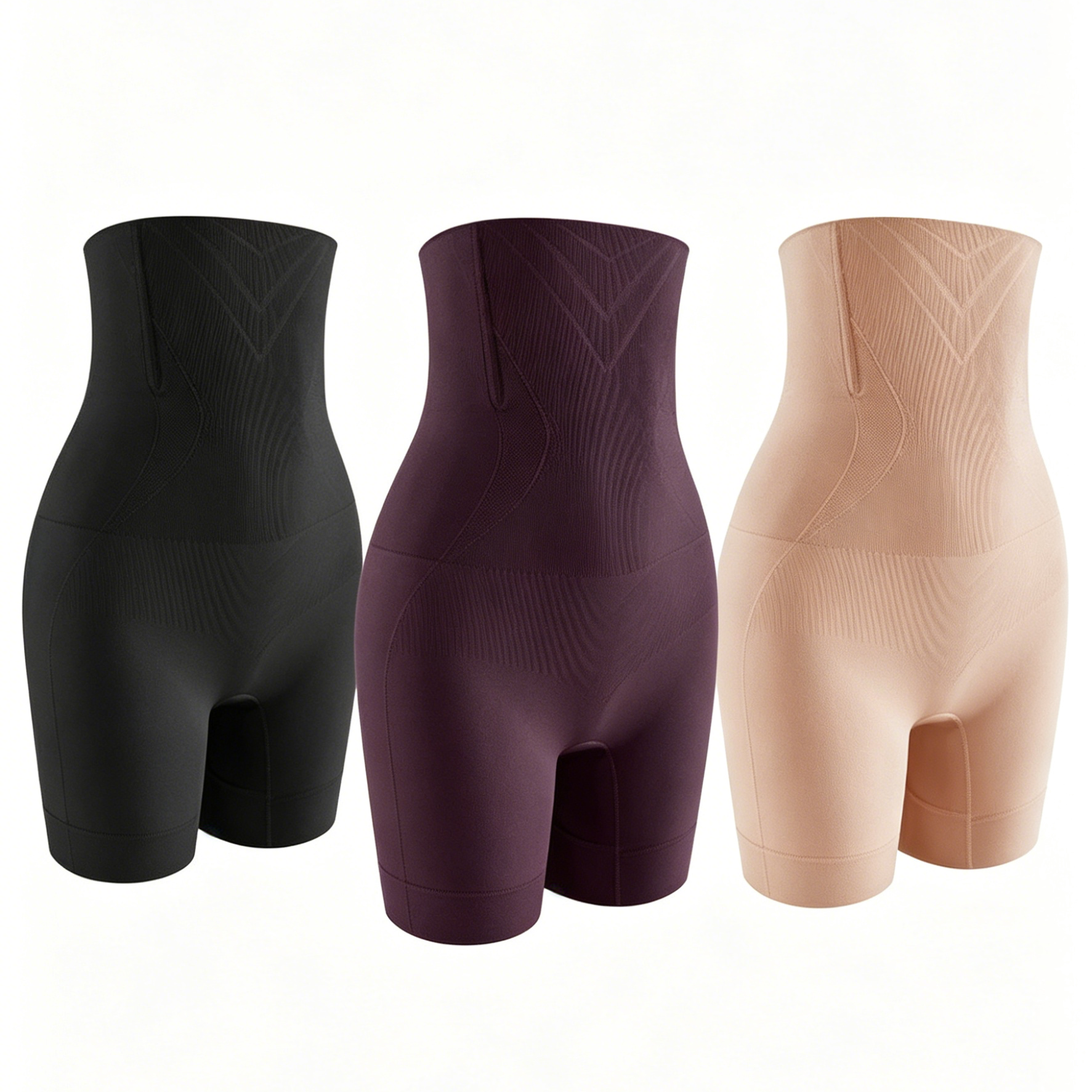 กางเกงเก็บพุงไร้รอยต่อ | พรางหุ่นผอมลง 5 โล | ผ้านุ่มระบายอากาศ ยกก้นสวย