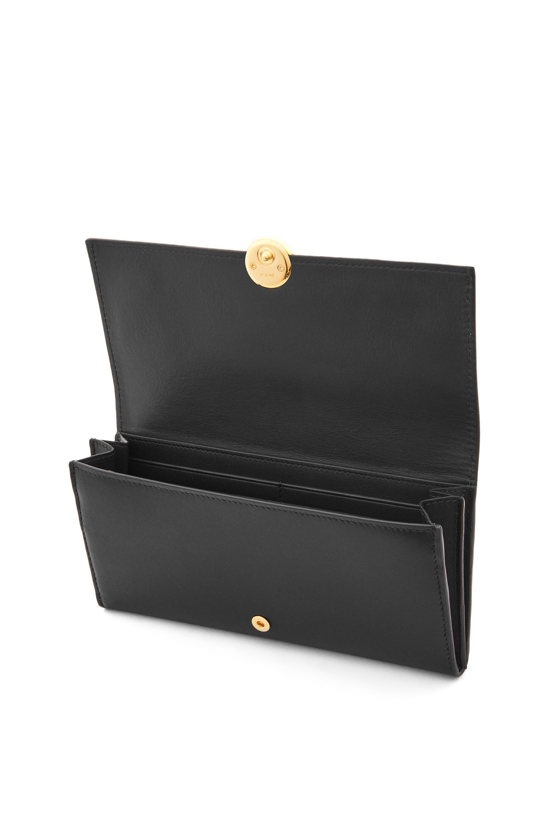 ぺブル コンティネンタル ウォレット（シャイニーナパカーフ）