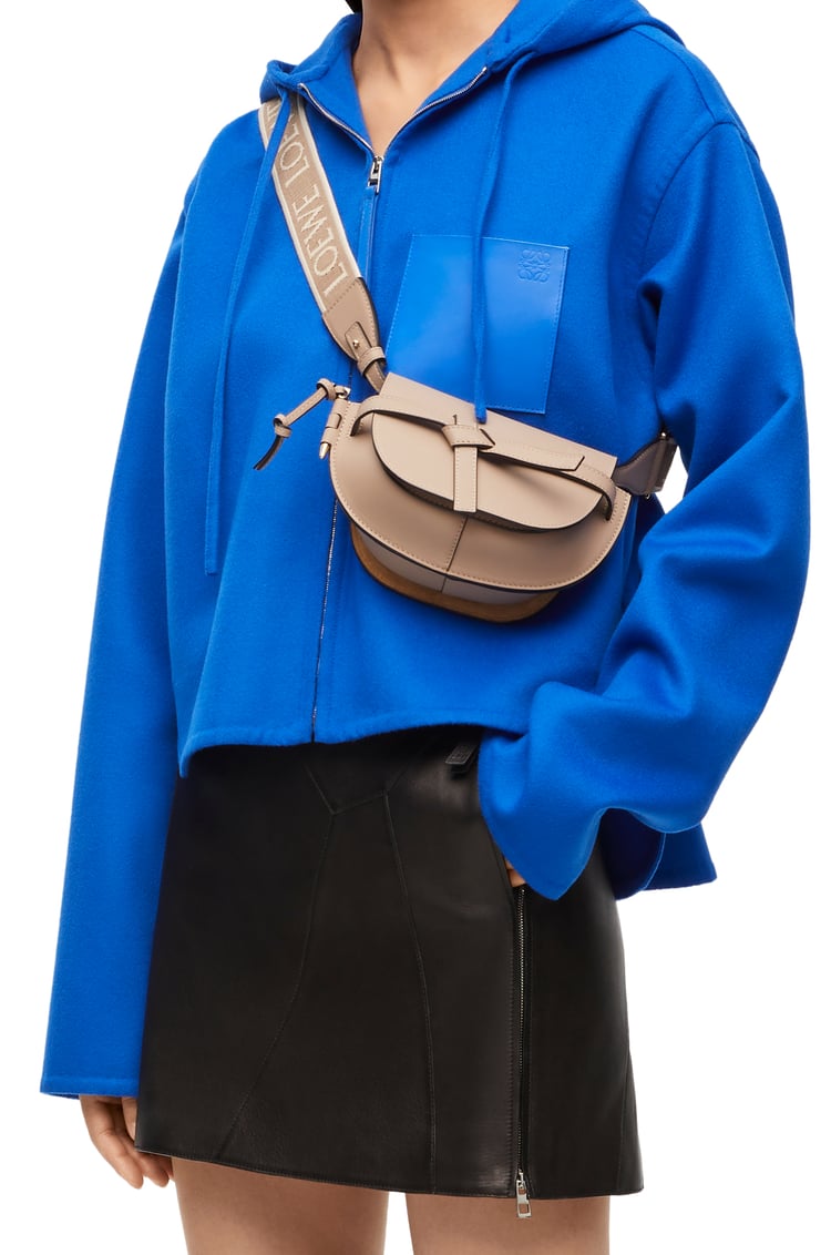 ゲートデュアル バッグ ミニ (ソフトカーフ＆ジャカード)