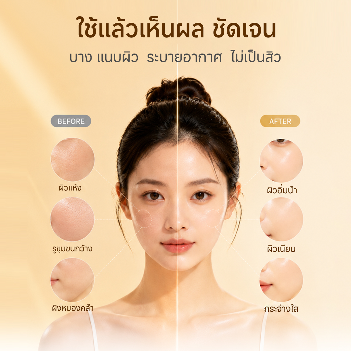 Jasmeen Ginseng Moisturizing Repair Mask – Soothes, Hydrates & Revitalizes, 28ml x10