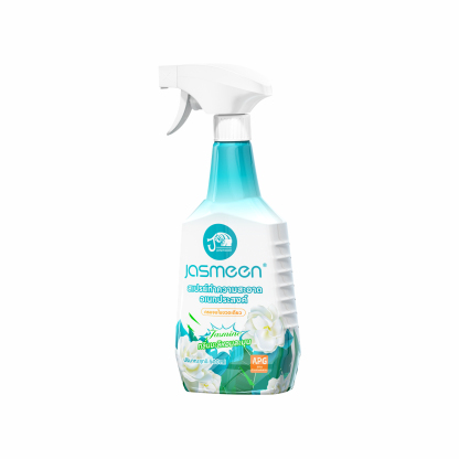 Jasmeen Multi-Purpose Cleaner, with a refreshing jasmine fragrance, each bottle contains 500 milliliters. It is an organic formula suitable for all-household cleaning.
