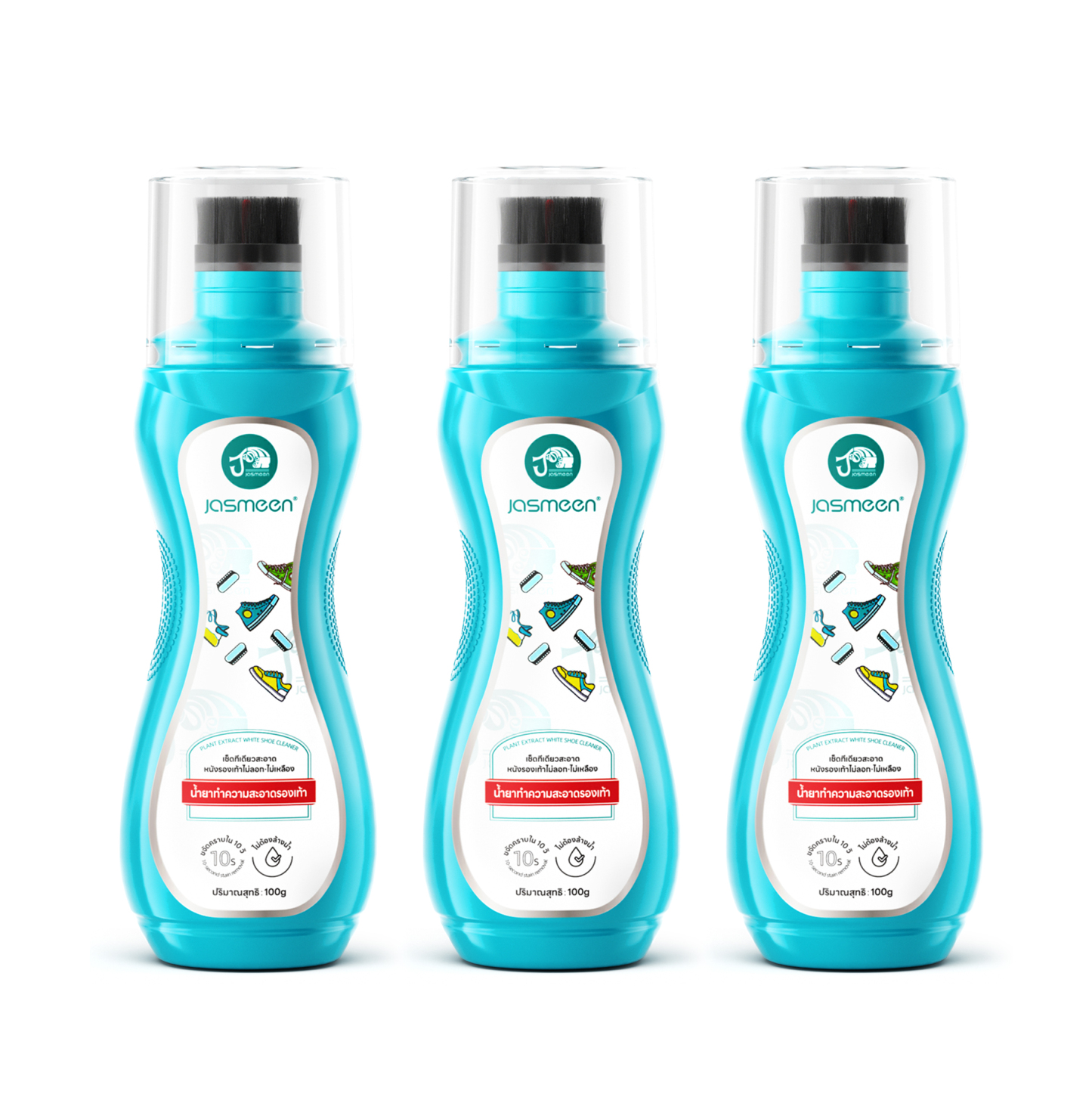 Jasmeen White Sneaker Cleaner – No Water, Removes Stains, Bacteria-Free & Refreshing Scent