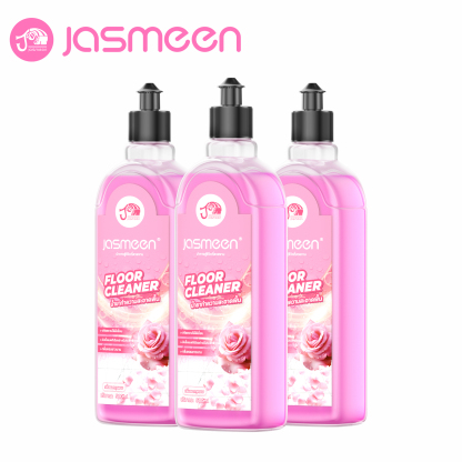 Jasmeen Floor Cleaner – Rose Scent, Fast Dry, Multi-Surface, Removes Dust & Stains, 500ml