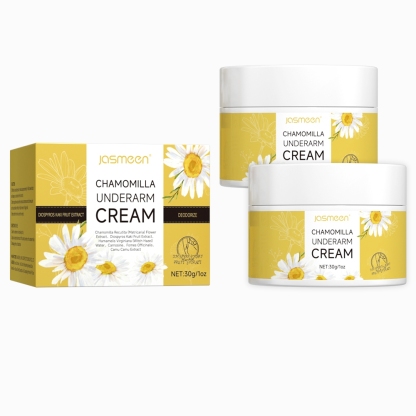 JASMEEN Chamomile Underarm Cream 30g – Fast Absorbing & Long Lasting Freshness