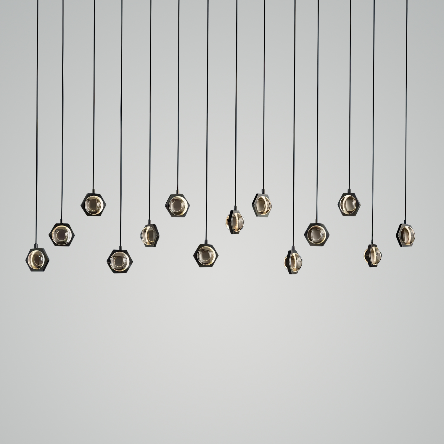 Éclatant Rectangular Pendant Light