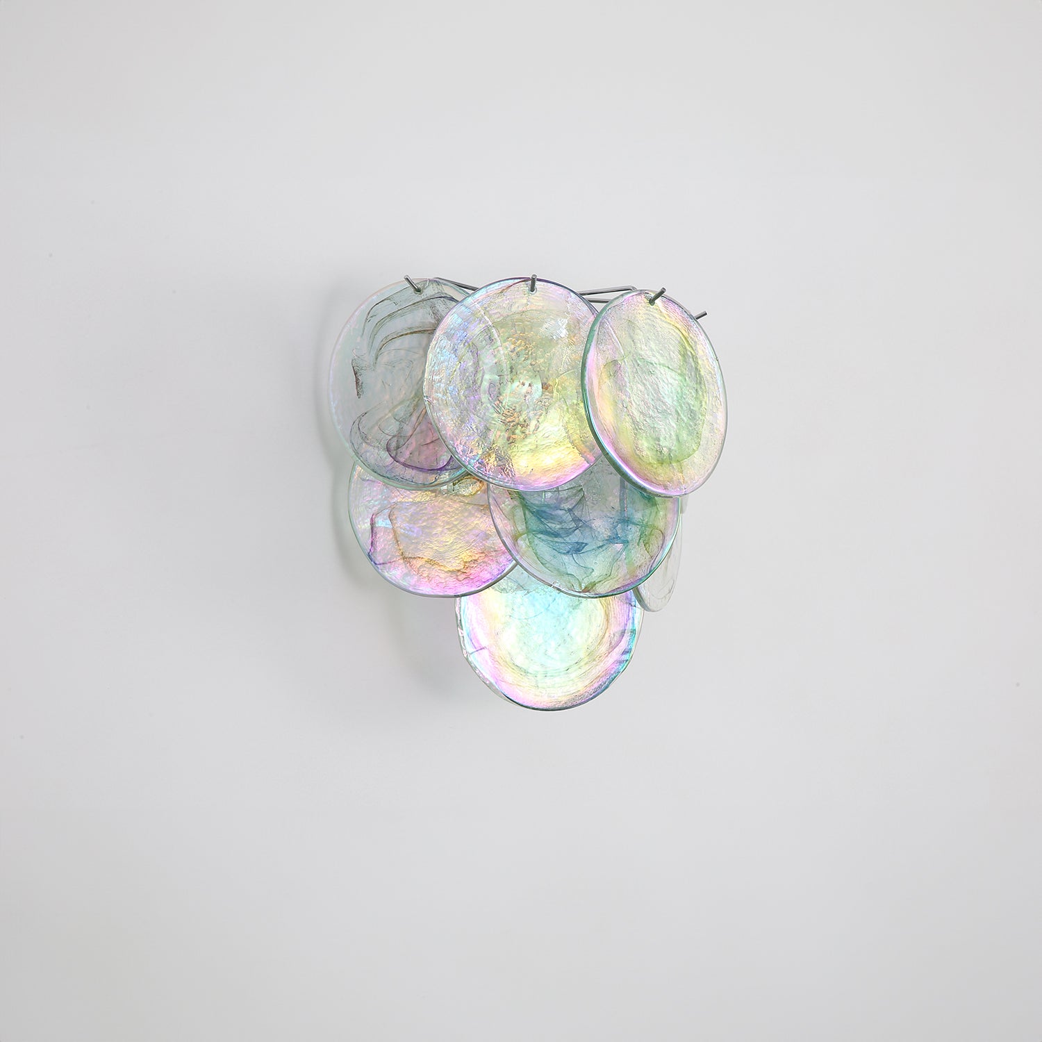 Modernist Sconces In Hand-Blown Murano Glass