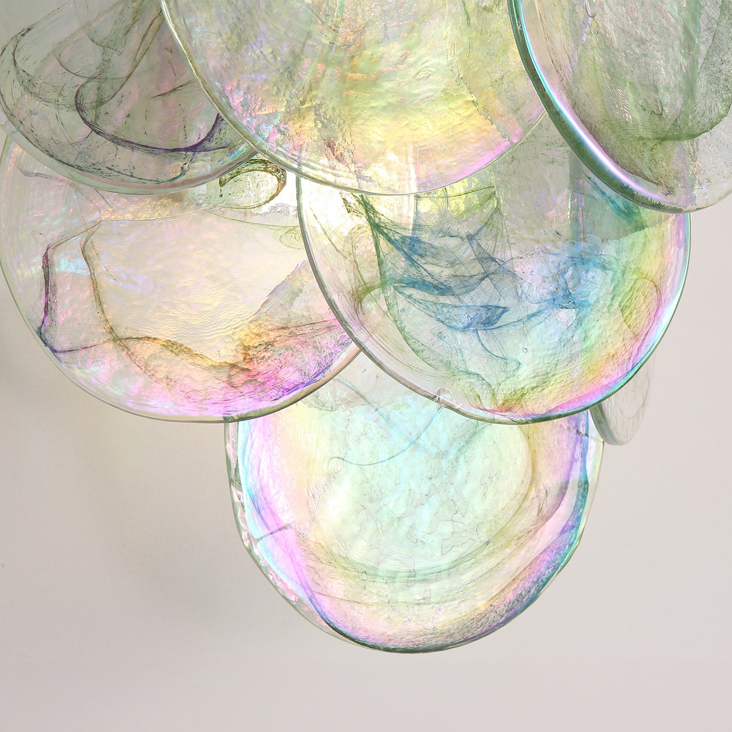 Modernist Sconces In Hand-Blown Murano Glass