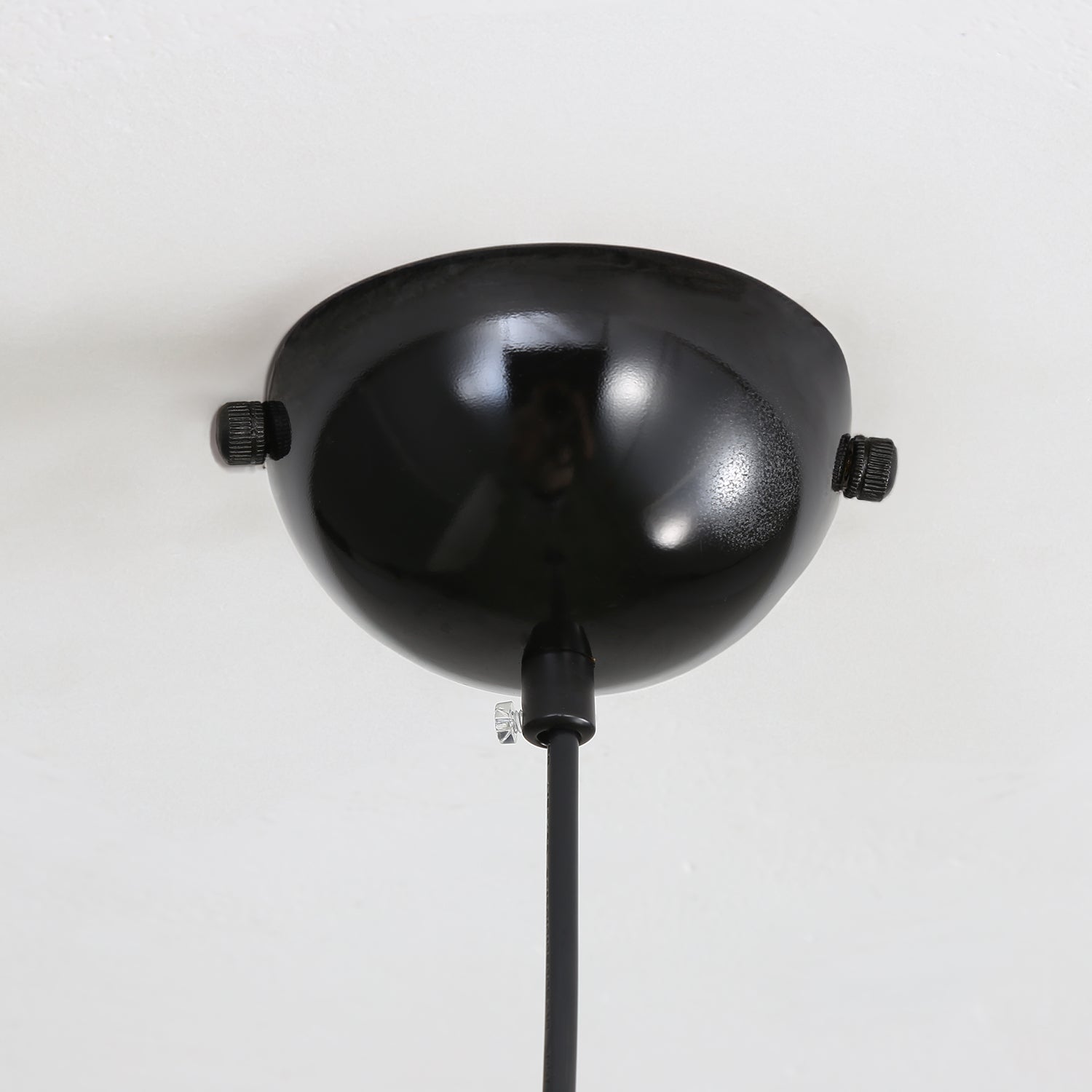 Beaded Wooden Pendant Light