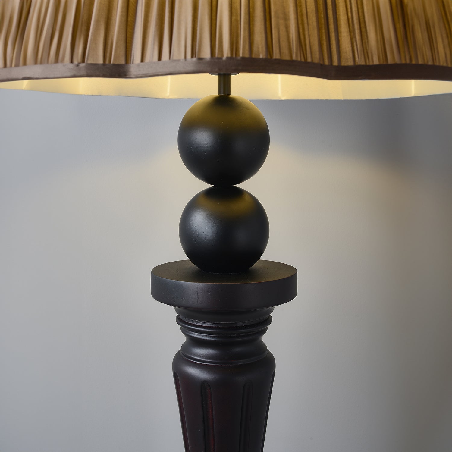 Original Wood Vintage Floor Lamp