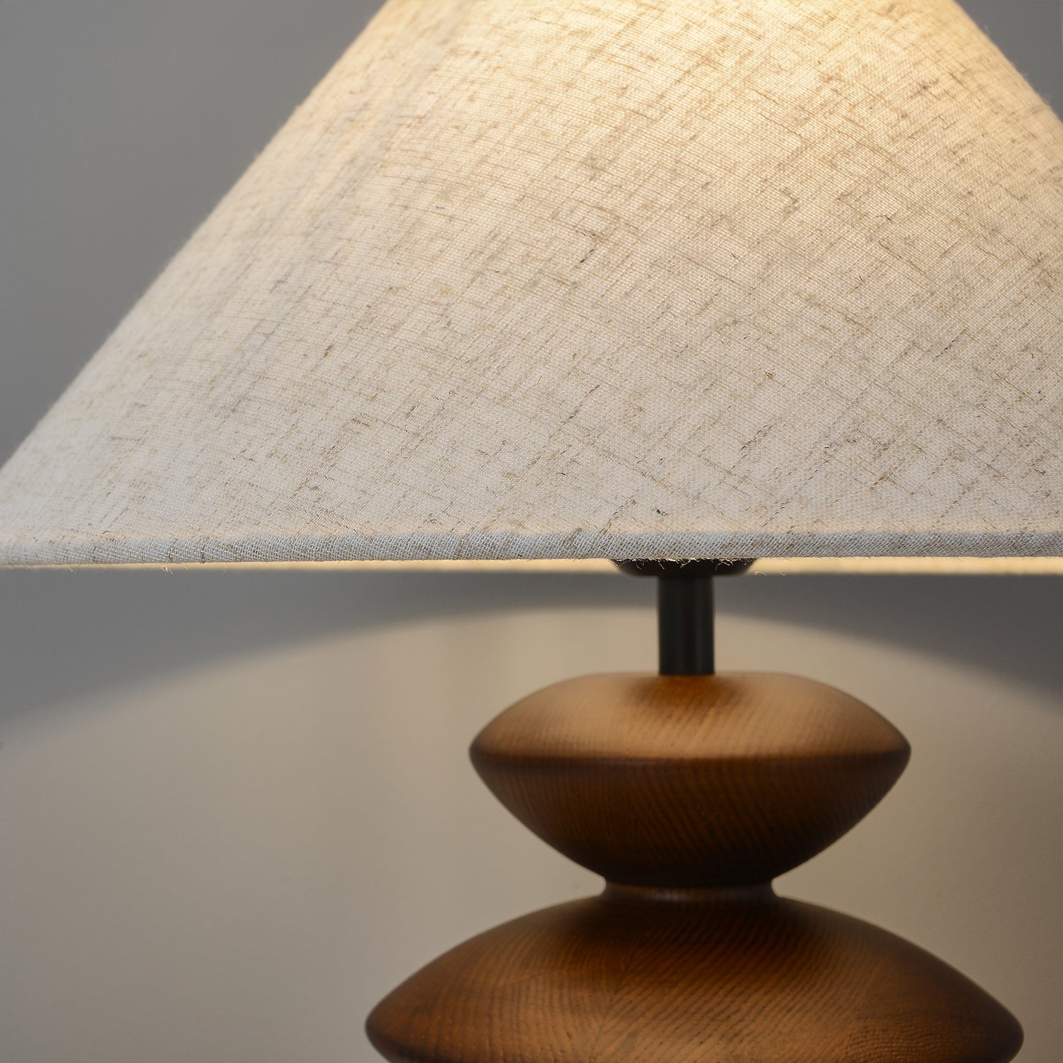 Original Wood Vintage Table Lamp