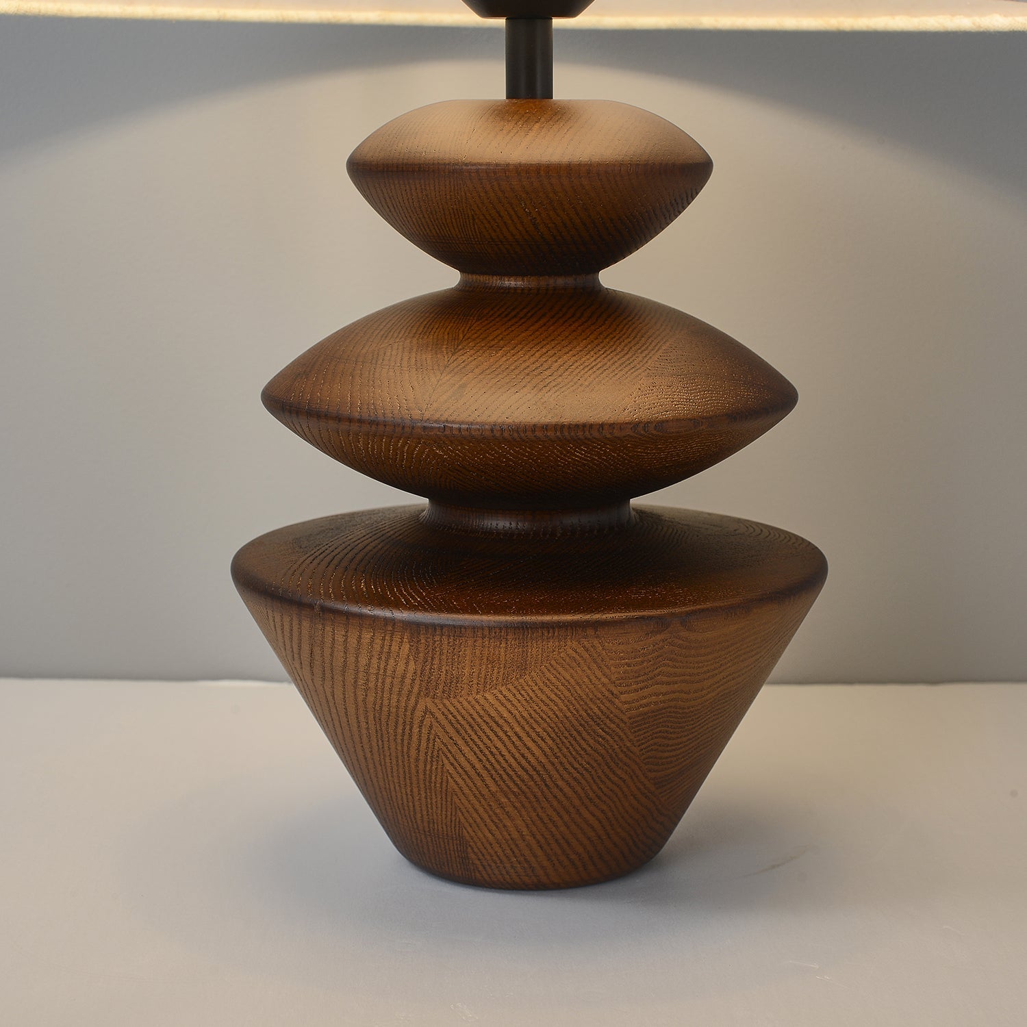 Original Wood Vintage Table Lamp