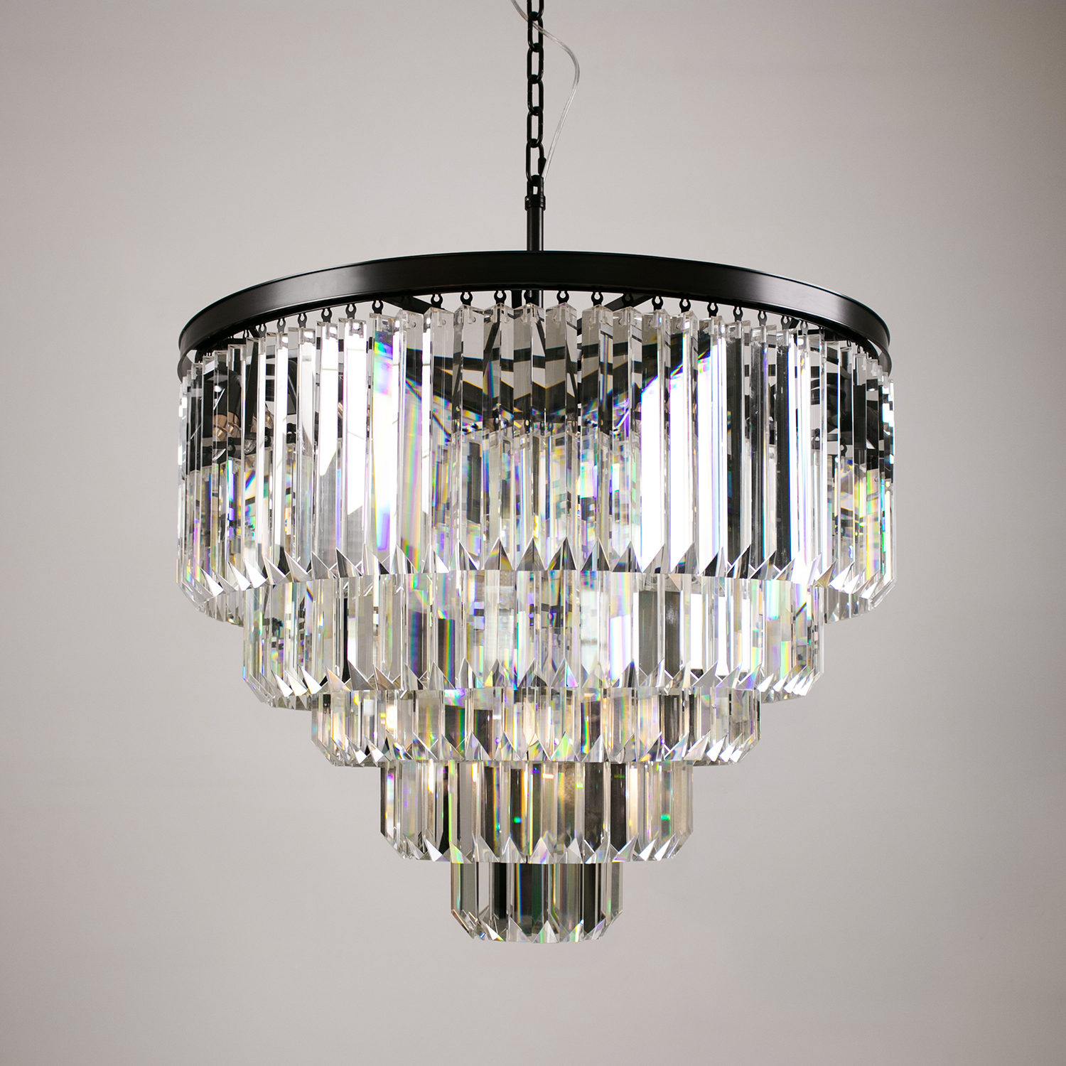 1920S Odeon Round Chandelier