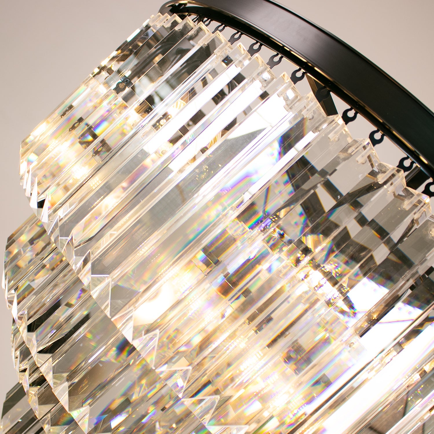 1920s Odeon Round Chandelier