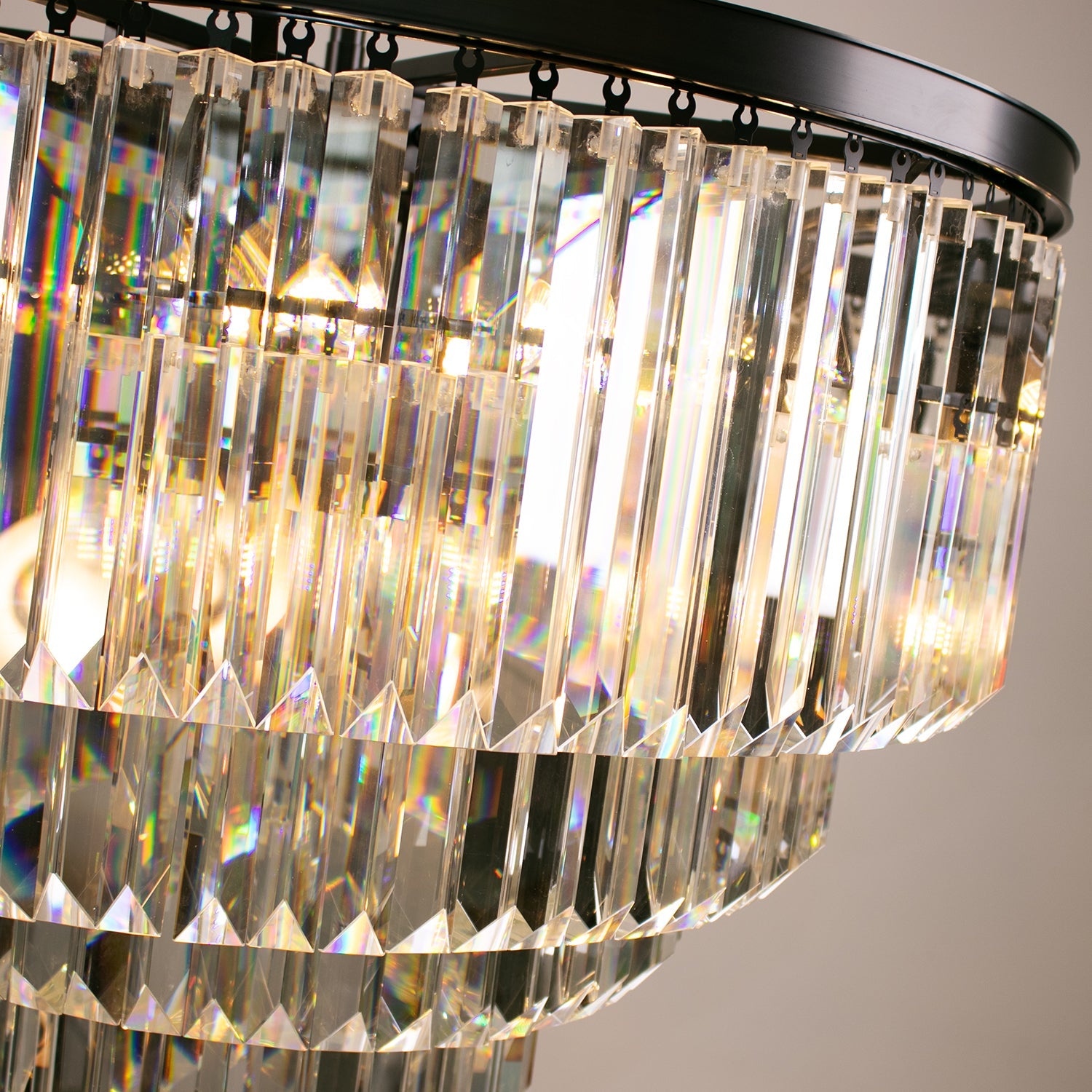 1920s Odeon Round Chandelier