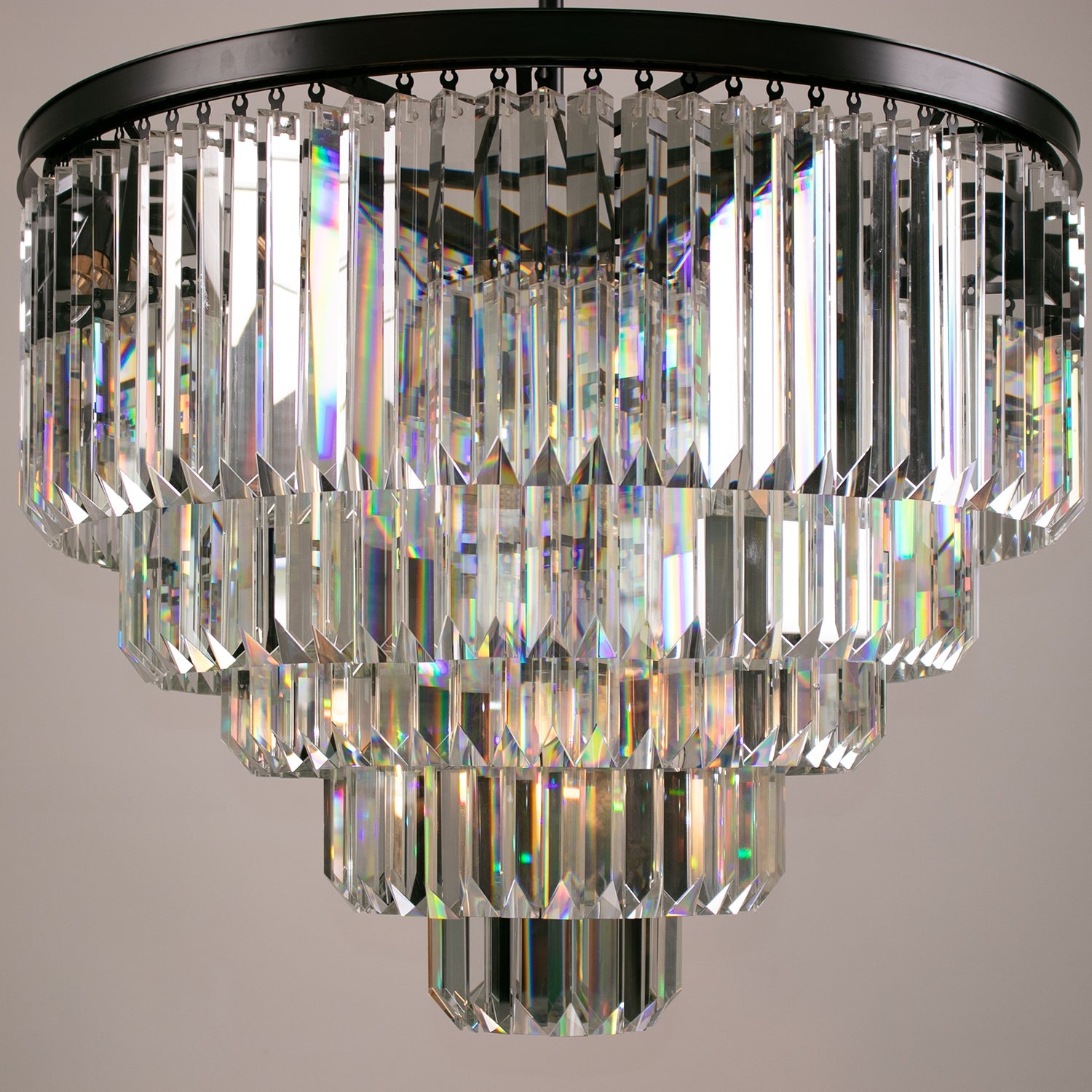 1920s Odeon Round Chandelier