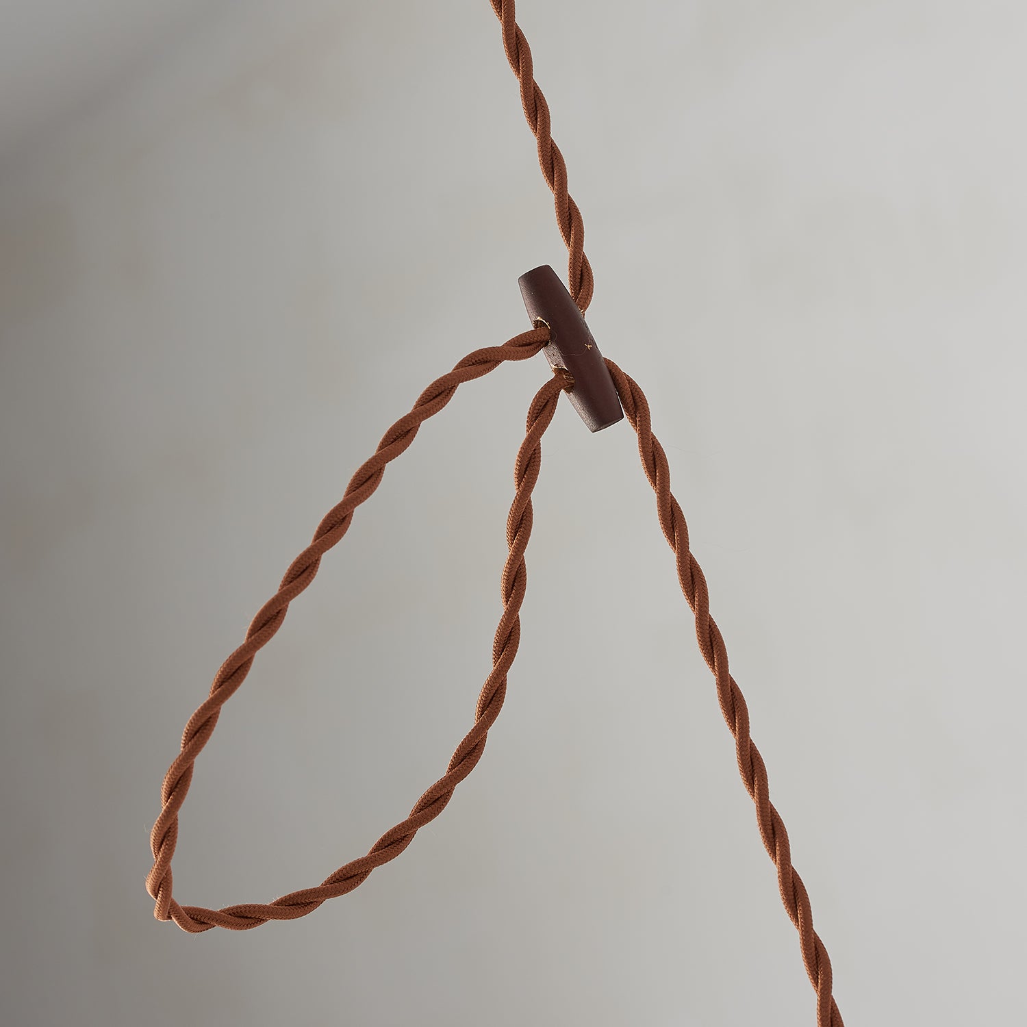 Walnut Rice Paper Pendant Light C