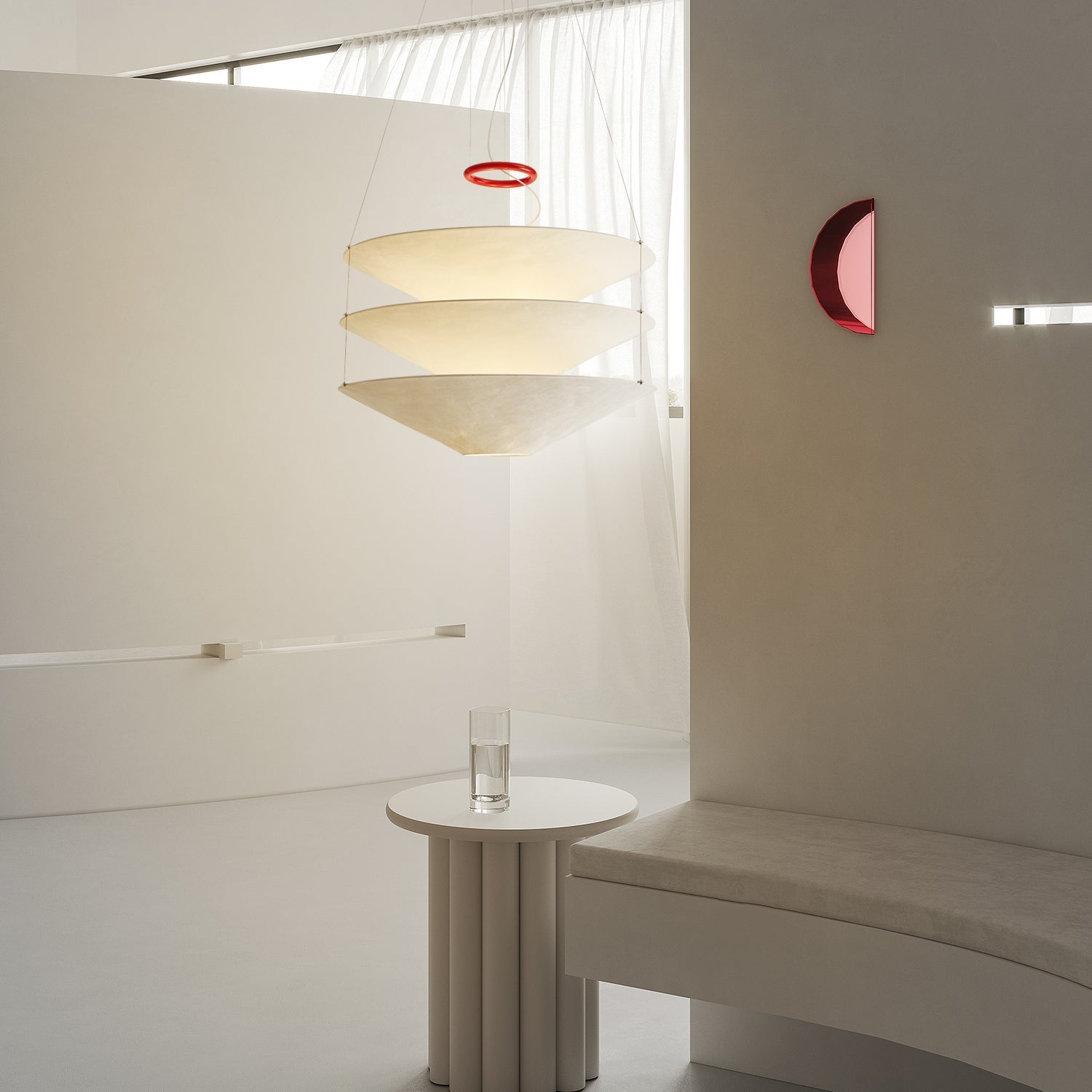 Floatation Suspension Pendant Light