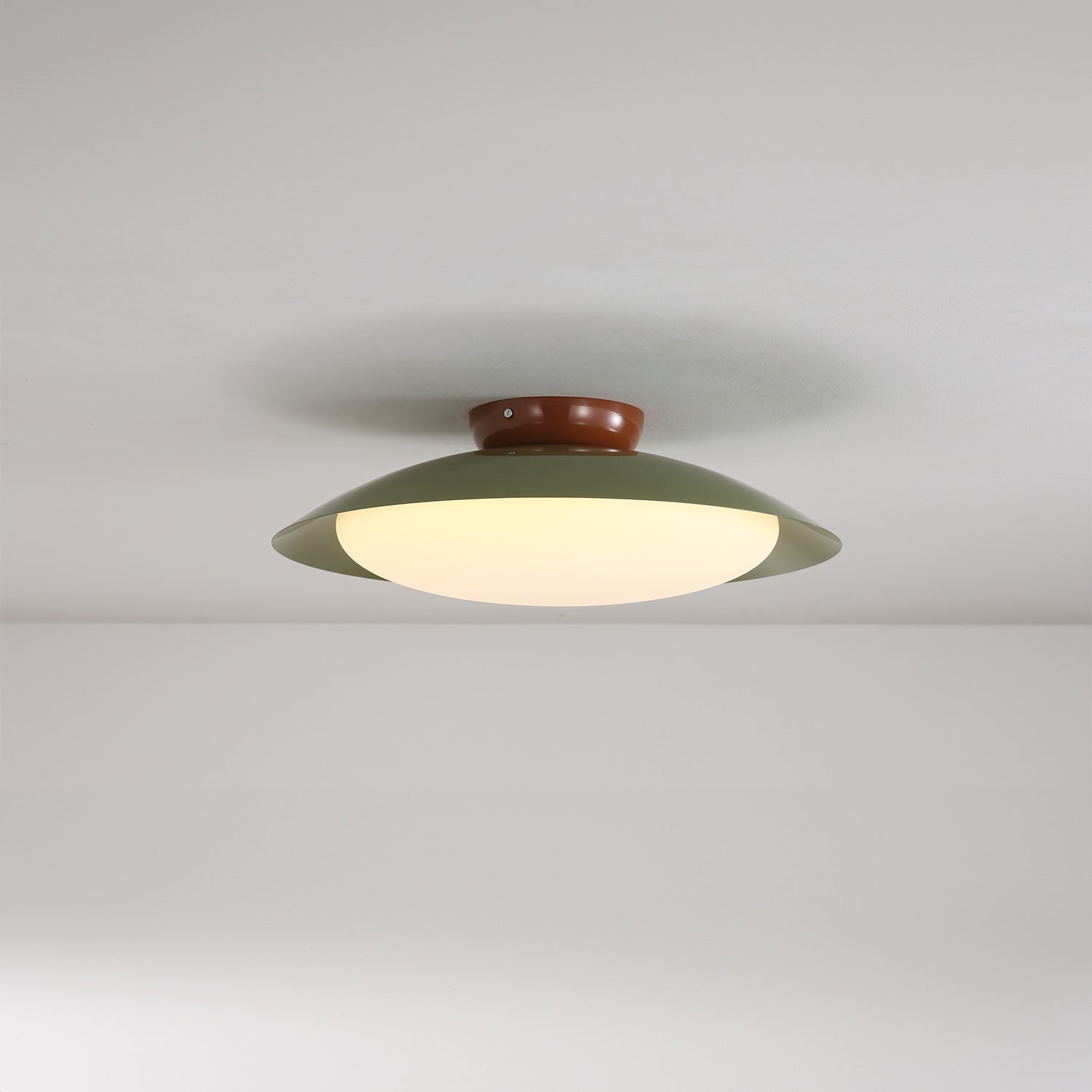 Cream UFO Ceiling Light