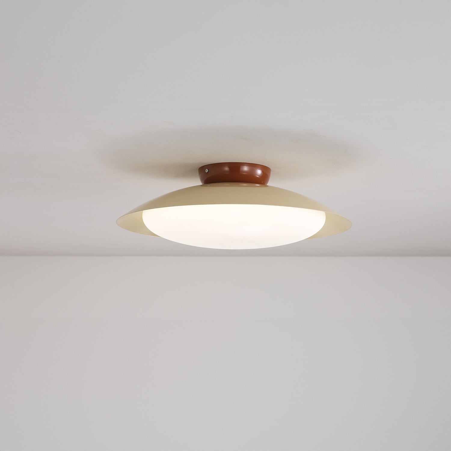 Cream UFO Ceiling Light
