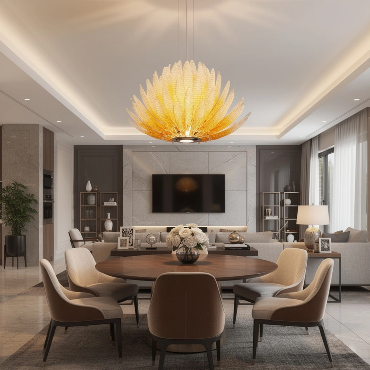 Agave Suspension Lamp