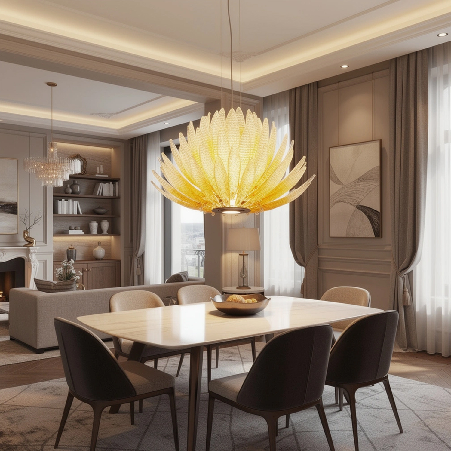 Agave Suspension Lamp