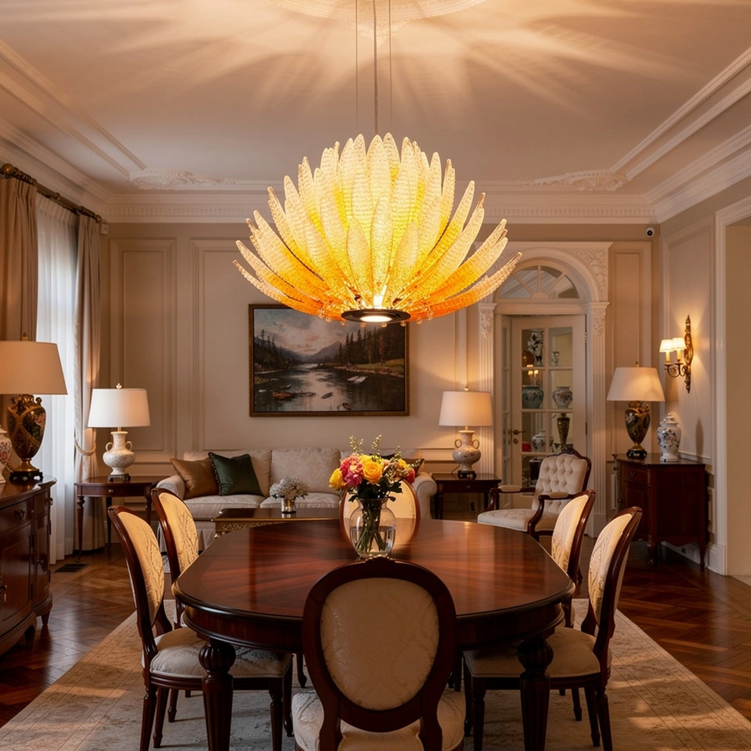 Agave Suspension Lamp