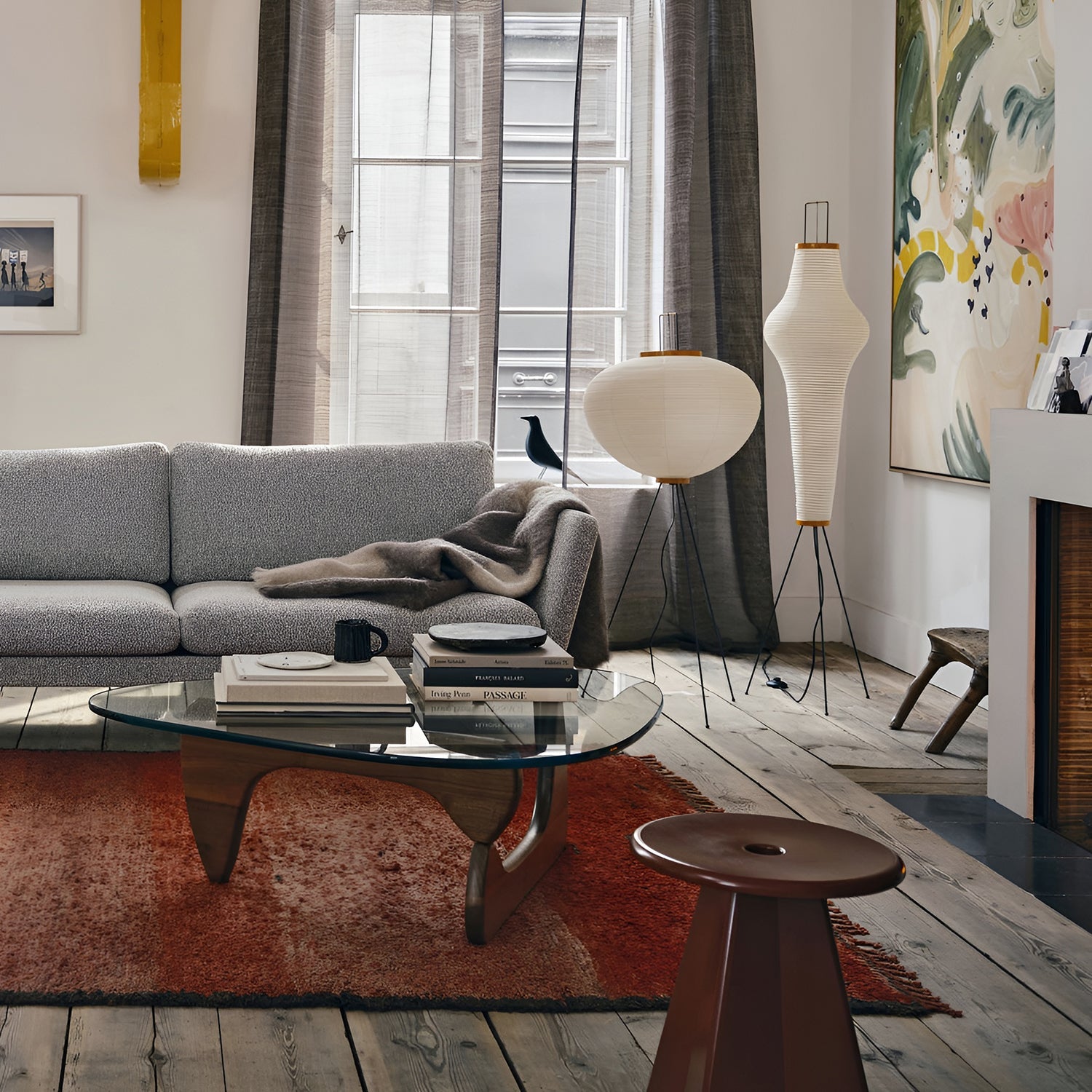 Akari 14A Floor Lamp