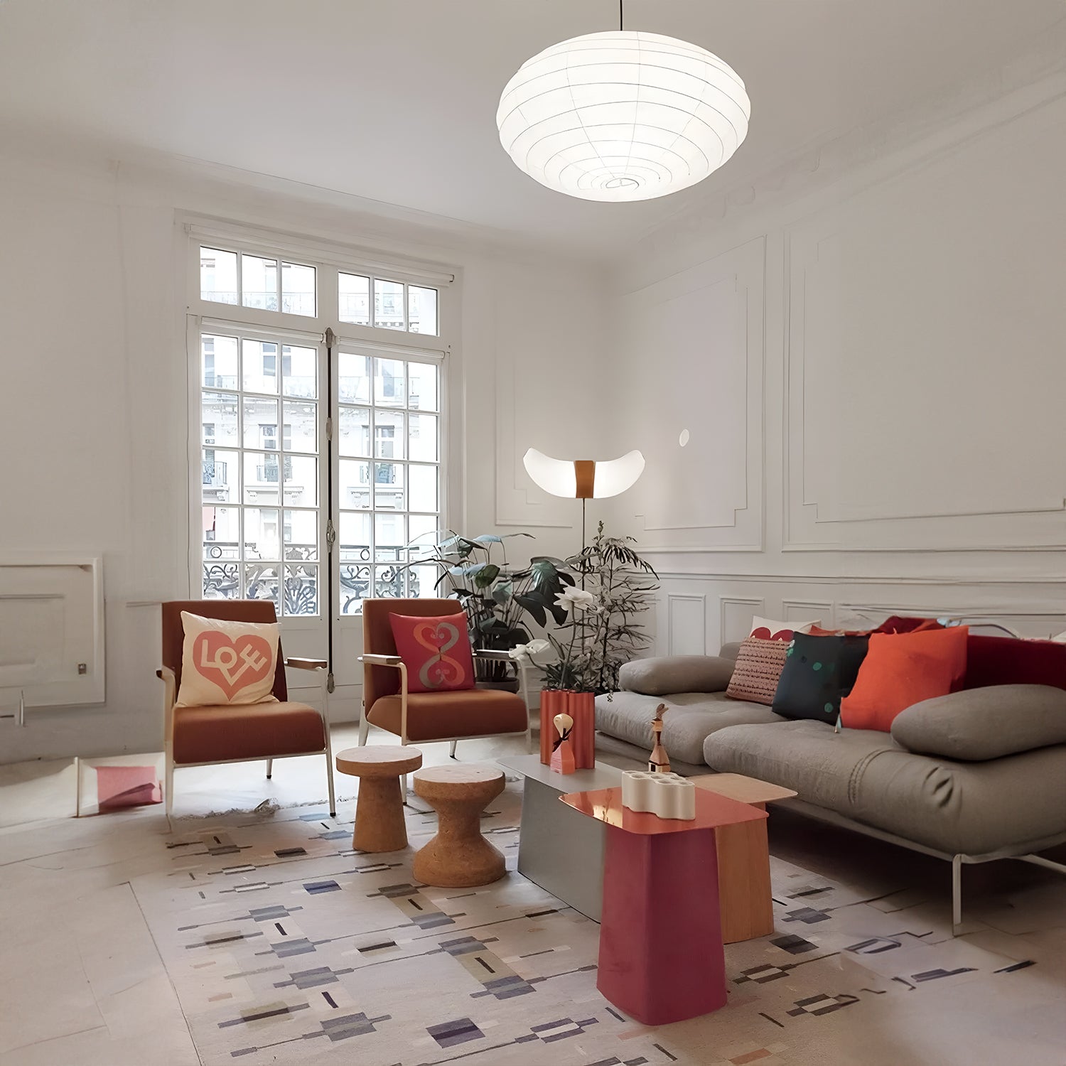 Akari 50EN Pendant Swag Light