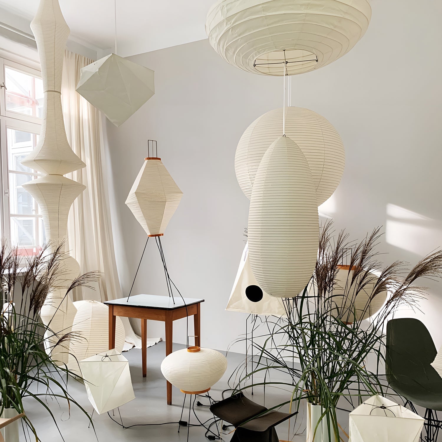 Akari H Pendant Swag Light