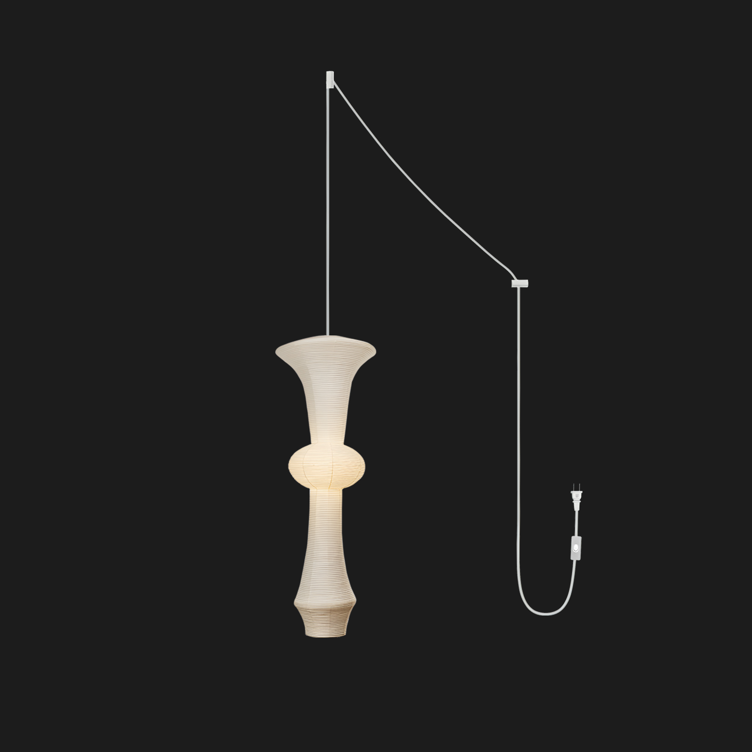 Akari H Pendant Swag Light