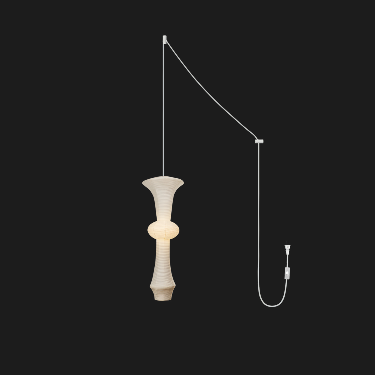 Akari H Pendant Swag Light