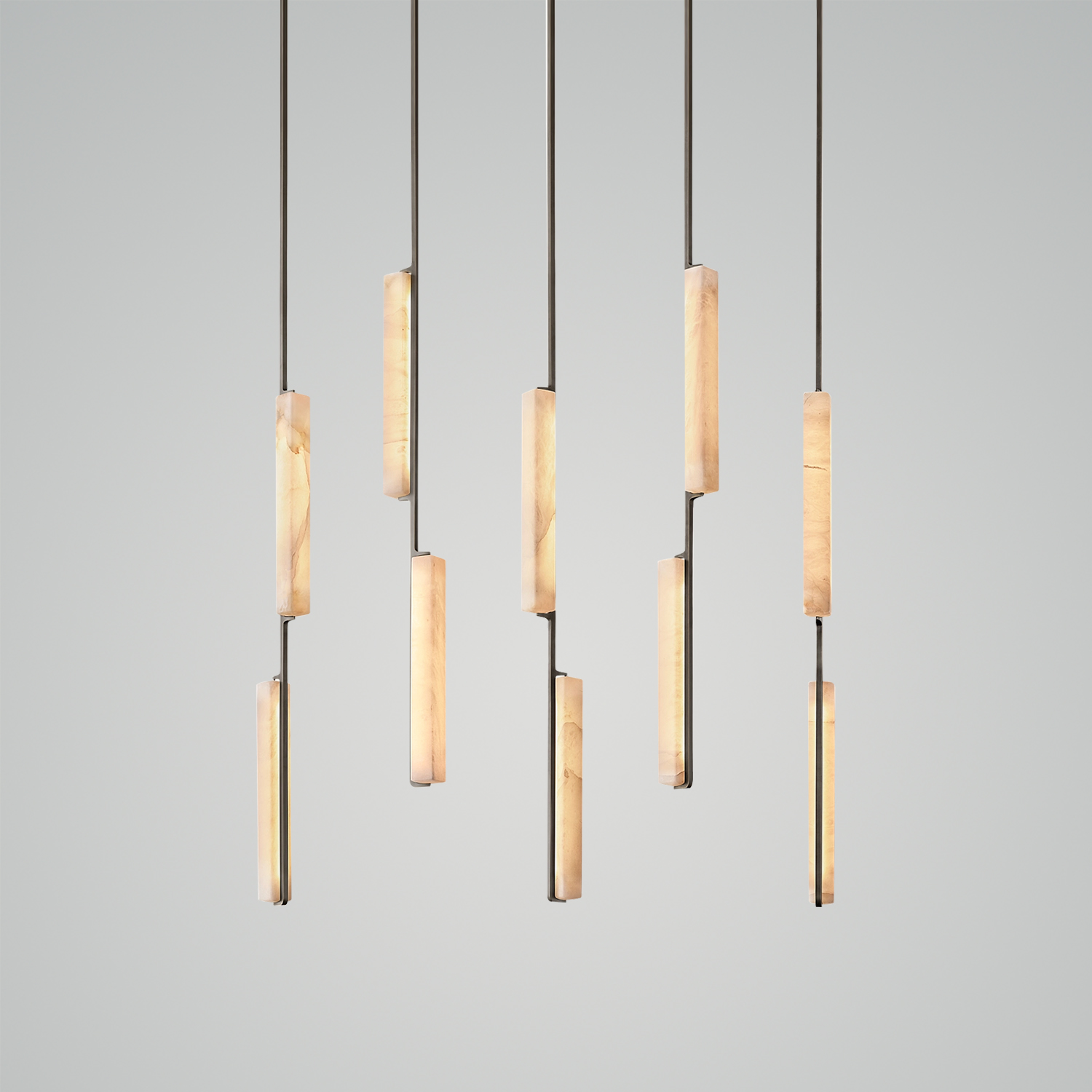 未上传 Audubon Alabaster Linear Chandelier