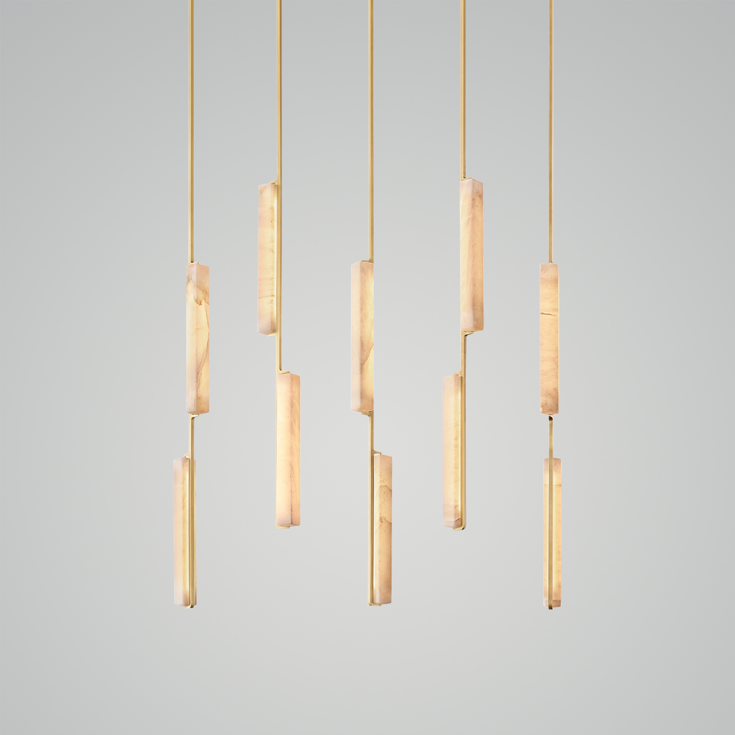 未上传 Audubon Alabaster Linear Chandelier